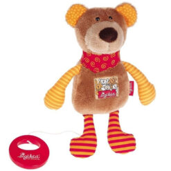 Muziekknuffel beer