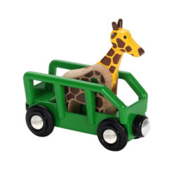 Safari wagon met giraf