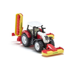 Steyer met Pöttinger maaiwerk