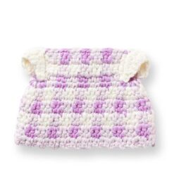 Nijntje outfit pastel purple Gingham dress