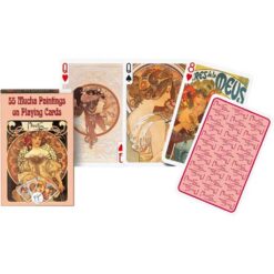 55 Mucha Paintings speelkaarten