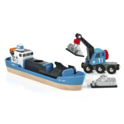 Brio 33534 Vrachtschip en kraan