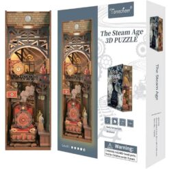 DIY Book Nook Boekensteun The Steam Age