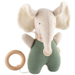 Sigikid mousseline muziekdoosje olifant Tiny Tissues