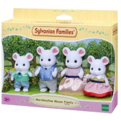 Sylvanian Families Marshmallow Mouse Family