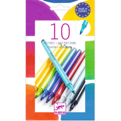 10 fijne viltstiften regenboog kleuren