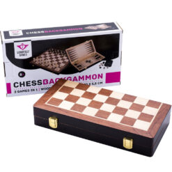2 in 1 schaak en Backgammon