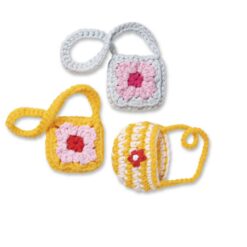 3 tasjes handmade