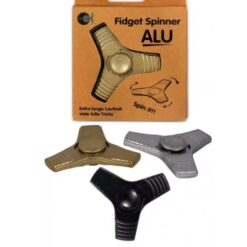 Aluminium spinne rgoud- zwart of zilver