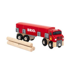 brio houttransport vrachtwagen