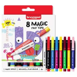 Bruynzeel 8 magic felt tips