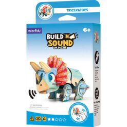 Build and sound 3D puzzel Triceratops