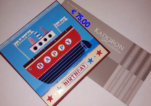 Cadeaubon 75 euro