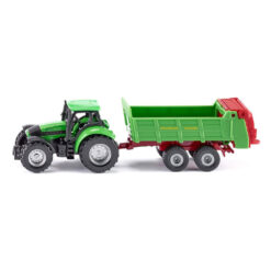 Deutz met mestwagen