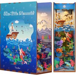 DIY Book Nook Boekensteun The Little Mermaid Bookend