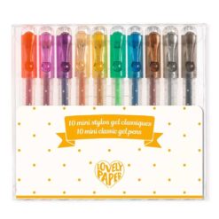 Djeco 10 mini classic gel pens
