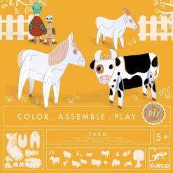 Djeco kleur verzamel en speel boerderij