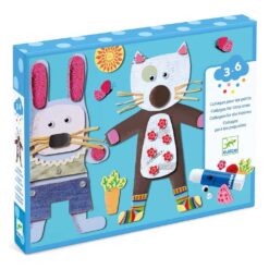 Djeco knutsel pakket collages voor kleintjes