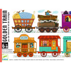 Djeco playing cards Golden train