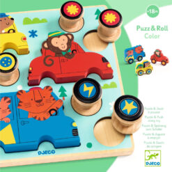 Djeco Puzz & Roll Color