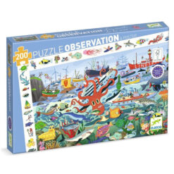 Djeco puzzel De Geheimen Van De Zee 200pcs
