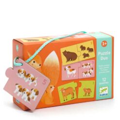 Djeco Puzzel Duo Baby Dieren