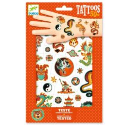 Djeco Tattoos Martial spirit