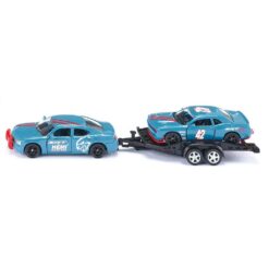 dodge charger met aanhanger