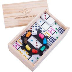 Domino Dubbel 9 Mexican Train Spel