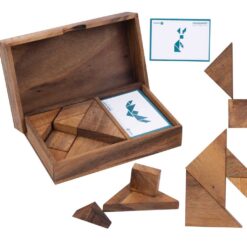 Double tangram animals