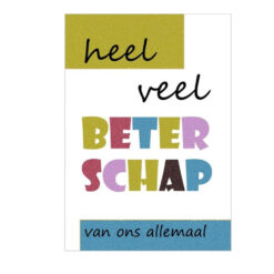 Grote kaart Mano - beterschap van ons