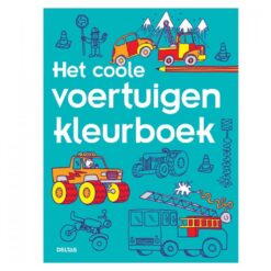 Het coolste voertuigen kleurboek