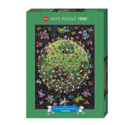 Heye puzzel football Mordillo 1000 stukjes