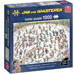 Jan van Haasteren 1000pcs Skateboarden in de bowl