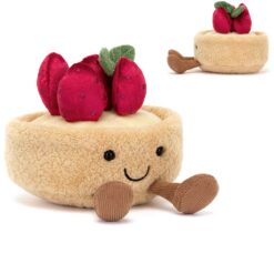 Jellycat Amuseables Fleurette Tarte Aux Fraises