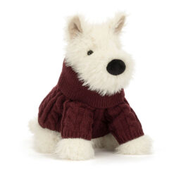 Jellycat Munro Scottie Dog Winter Jumper