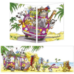 kaart dieren bus