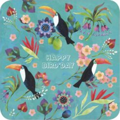 Kaart happy bird day