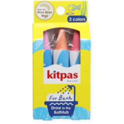 Kitpas badkrijtjes 3 stuks roze oranje