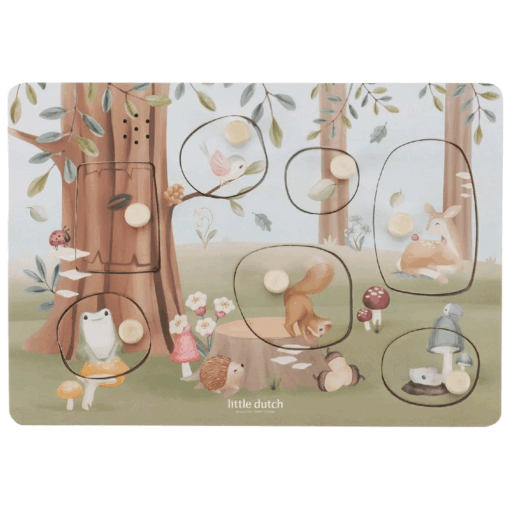 Little Dutch Sound puzzle Forest Friends