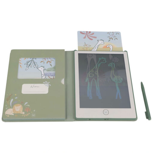 Little Dutch teken tablet Safari groen
