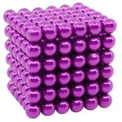 Magneet balletjes 216 stuks 5mm Violet
