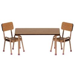 Maileg Tafel en stoelen set muis