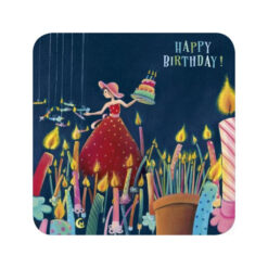 Marie Cardouat kaart - happy birthday