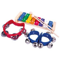 Muziek set xylofoon - tamboerijn - bellenringen