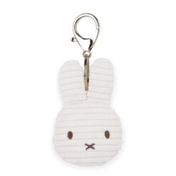 Nijntje hoofd sleutelhanger corduroy off white