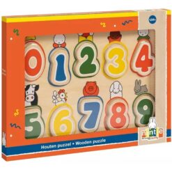 Nijntje houten puzzel tellen