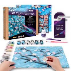 Okto painting toy 3D art Amandelbloessem Van Gogh