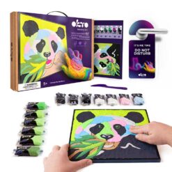 Okto Sensory Art Kleuren Op Nummers Dieren Panda