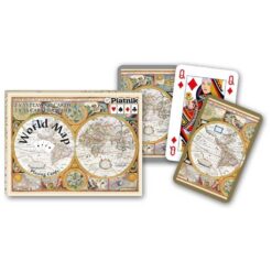 Piatnik world map playing cards